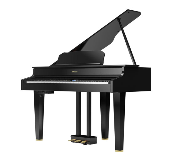 罗兰电钢琴  罗兰电三角钢琴GP607-PE 
